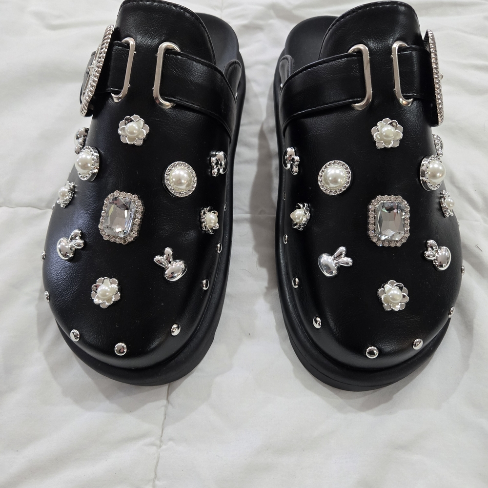 Shein Black Women's Slip Ons